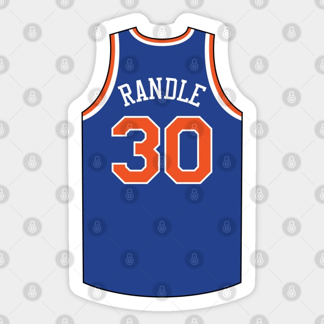 Julius Randle New York Jersey Qiangy Sticker by qiangdade